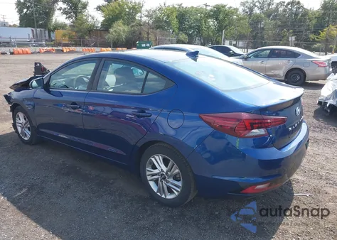 2019 Hyundai Elantra Sel from USA, damaged, VIN 5NPD84LFXKH464503